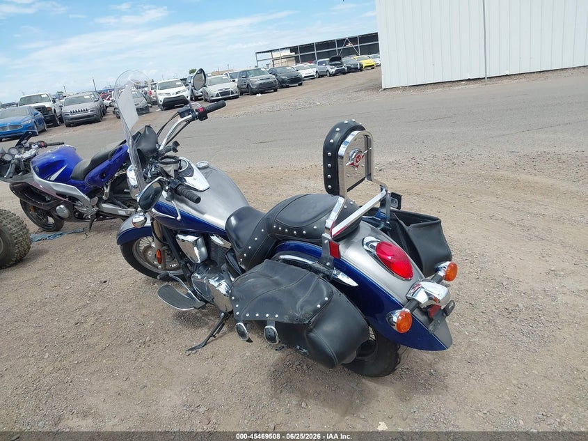 2019 Kawasaki Vn 900 VIN JKAVN2D13KA062523 IAAI salvage auction — LEFT FRONT, Salvage (Arizona), sold $1,475 on 2026-07-08 (photo 3)