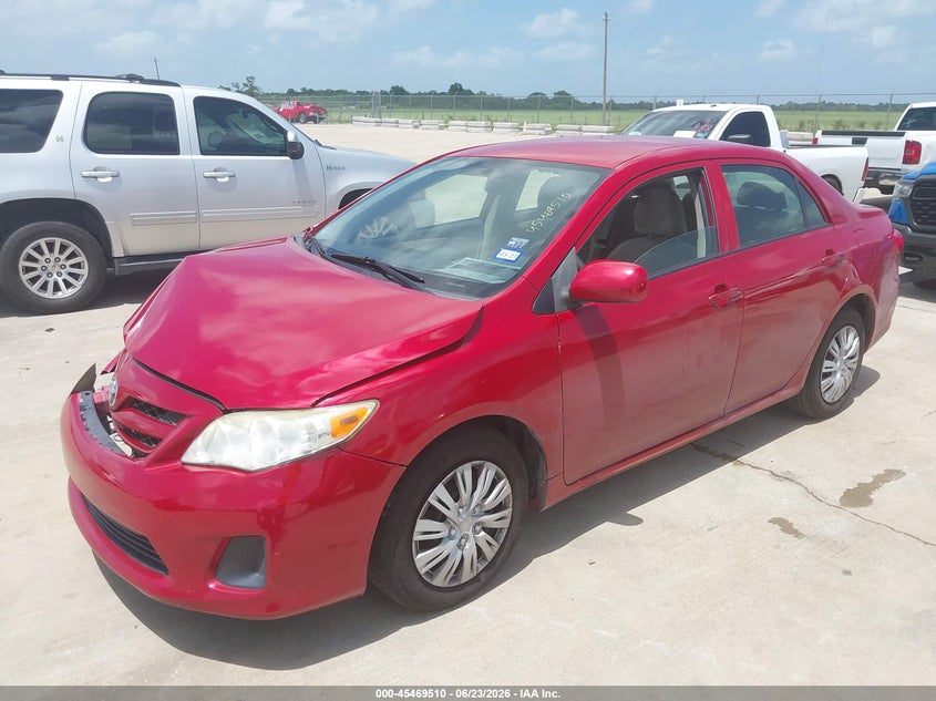 2013 Toyota Corolla VIN JTDBU4EE0DJ123080 IAAI salvage auction — RIGHT FRONT, Original (Texas), sold $1,650 on 2026-07-31 (photo 2)