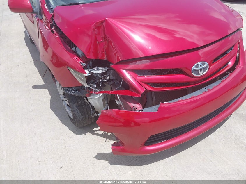 2013 Toyota Corolla VIN JTDBU4EE0DJ123080 IAAI salvage auction — RIGHT FRONT, Original (Texas), sold $1,650 on 2026-07-31 (photo 6)