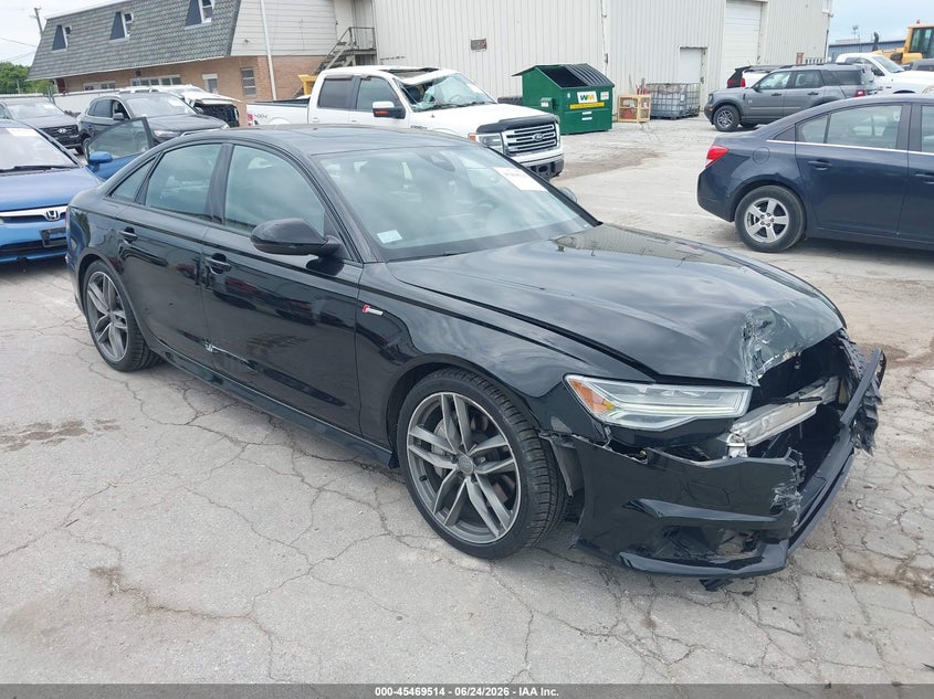 2016 Audi A6 VIN WAUHGAFCXGN124034 IAAI salvage auction — FRONT END, Salvage (Illinois), sold $7,350 on 2026-09-08 (photo 1)