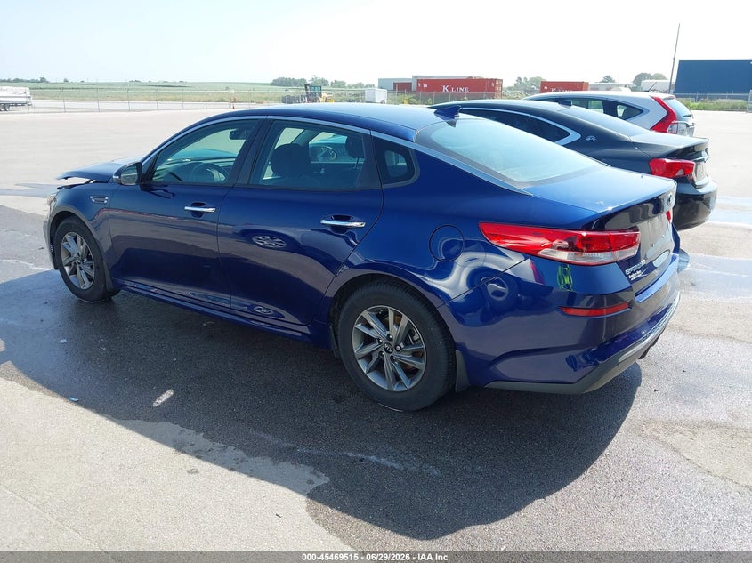 2019 Kia Optima VIN 5XXGT4L3XKG304313 IAAI salvage auction — FRONT END, Certificate Of Title (Nebraska), sold $1,950 on 2026-08-01 (photo 3)