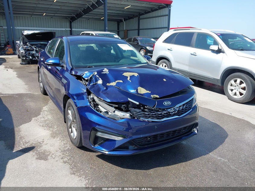 2019 Kia Optima VIN 5XXGT4L3XKG304313 IAAI salvage auction — FRONT END, Certificate Of Title (Nebraska), sold $1,950 on 2026-08-01 (photo 6)