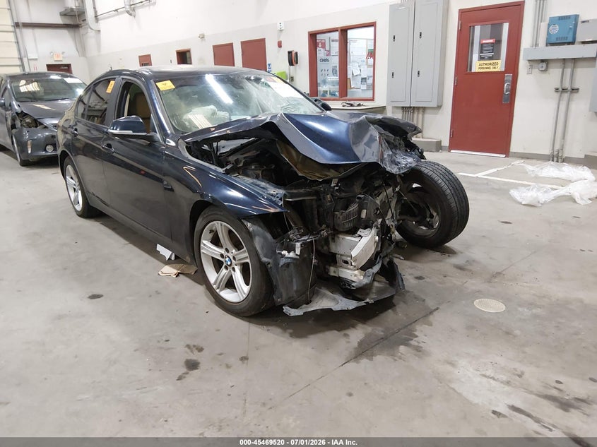 2014 BMW 3er VIN WBA3C3C59EF983758 IAAI salvage auction — FRONT END, Salvage (Idaho), sold $500 on 2026-08-07 (photo 1)