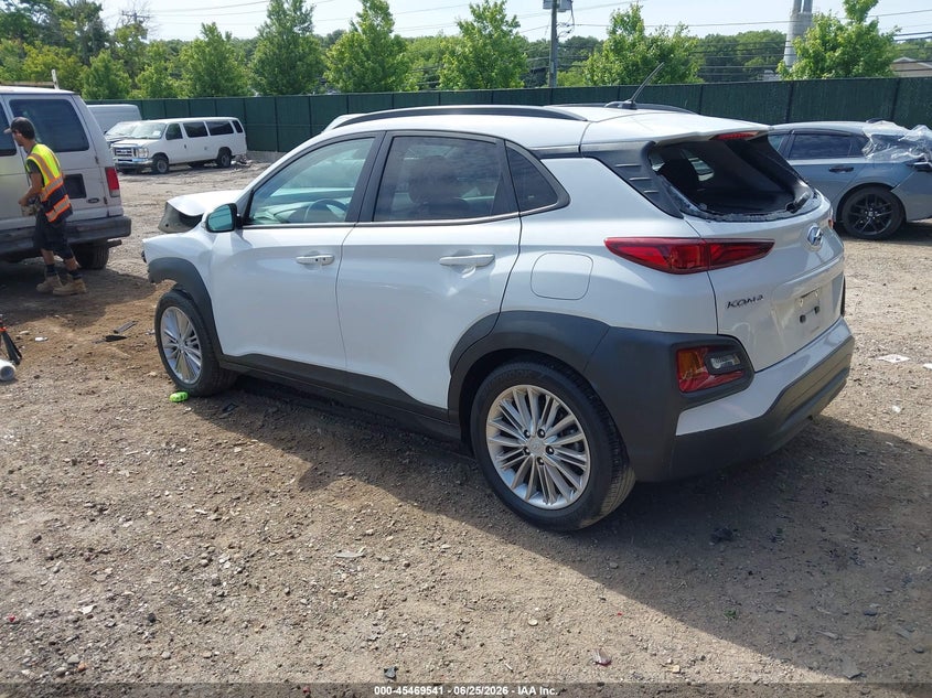 2021 Hyundai Kona VIN KM8K2CAA3MU693202 IAAI salvage auction — FRONT END, Mv-907A (New York), sold $600 on 2026-07-28 (photo 3)
