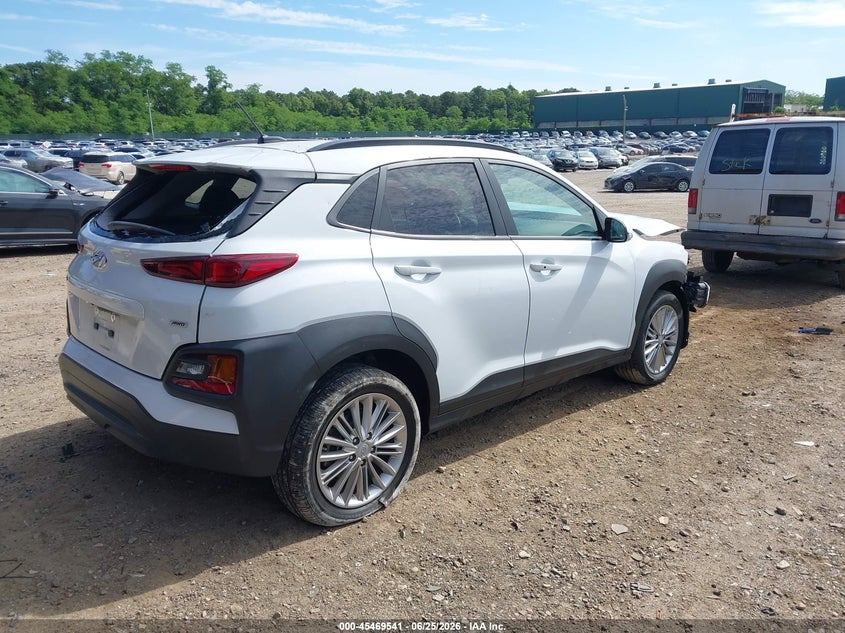 2021 Hyundai Kona VIN KM8K2CAA3MU693202 IAAI salvage auction — FRONT END, Mv-907A (New York), sold $600 on 2026-07-28 (photo 4)