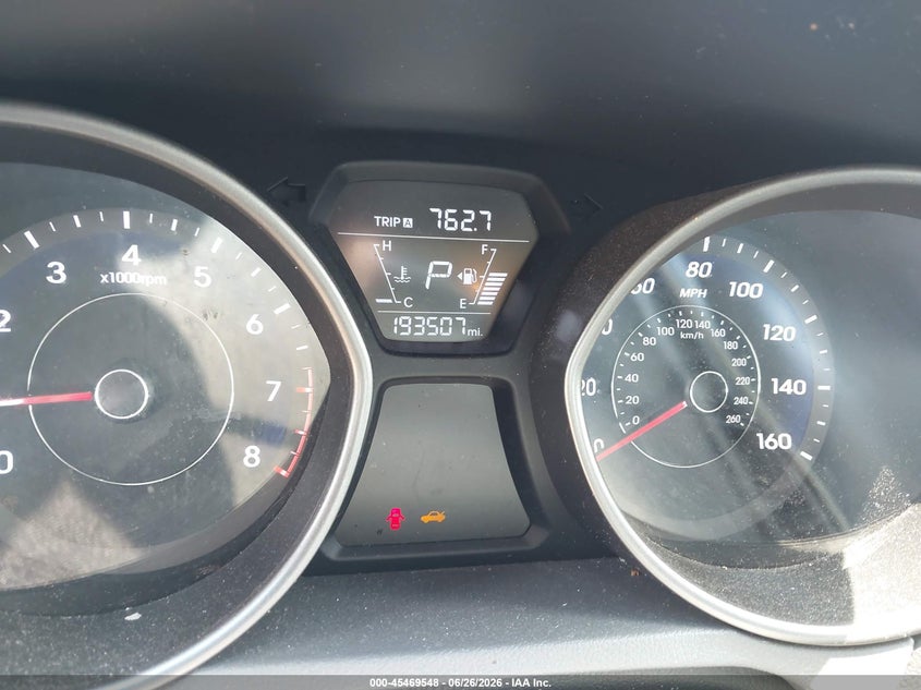 2015 Hyundai Elantra VIN 5NPDH4AE7FH582542 IAAI salvage auction — REAR END, Clear (Virginia), sold $300 on 2026-07-09 (photo 7)
