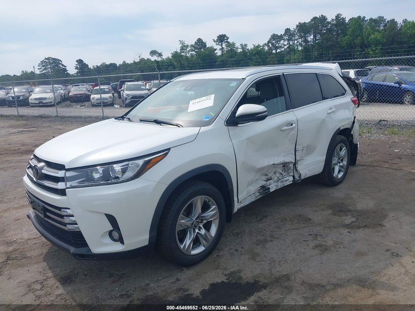 2017 Toyota Highlander VIN 5TDDZRFH4HS375908 IAAI salvage auction — LEFT SIDE, Salvage (Virginia), sold $7,600 on 2026-07-10 (photo 2)