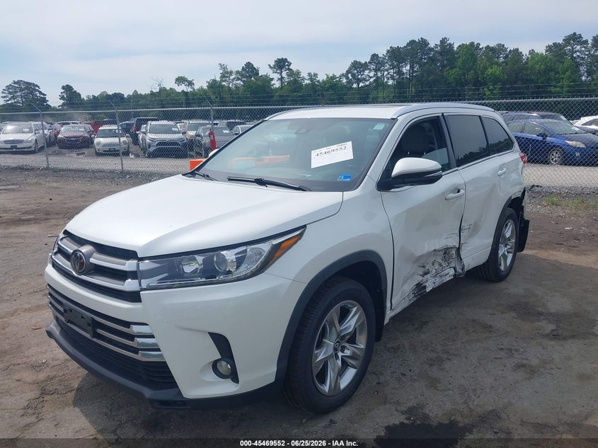 2017 Toyota Highlander VIN 5TDDZRFH4HS375908 IAAI salvage auction — LEFT SIDE, Salvage (Virginia), sold $7,600 on 2026-07-10 (photo 6)