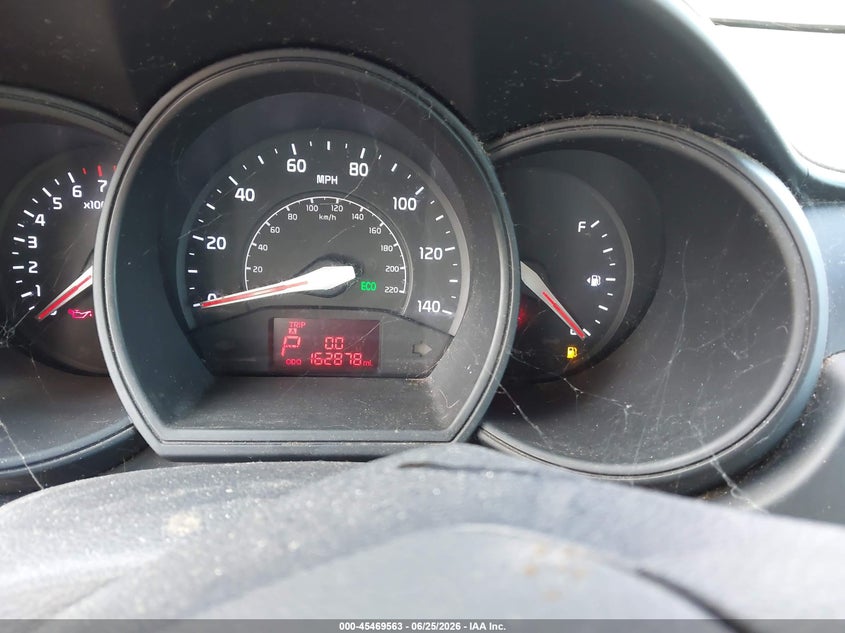2013 Kia Rio VIN KNADM5A36D6107890 IAAI salvage auction — NORMAL WEAR, Clear (Virginia), sold $275 on 2026-07-21 (photo 7)