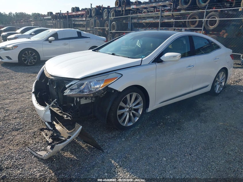 2015 Hyundai Azera VIN KMHFH4JG3FA432778 IAAI salvage auction — FRONT END, Salvage Title, sold $2,600 on 2026-07-16 (photo 2)