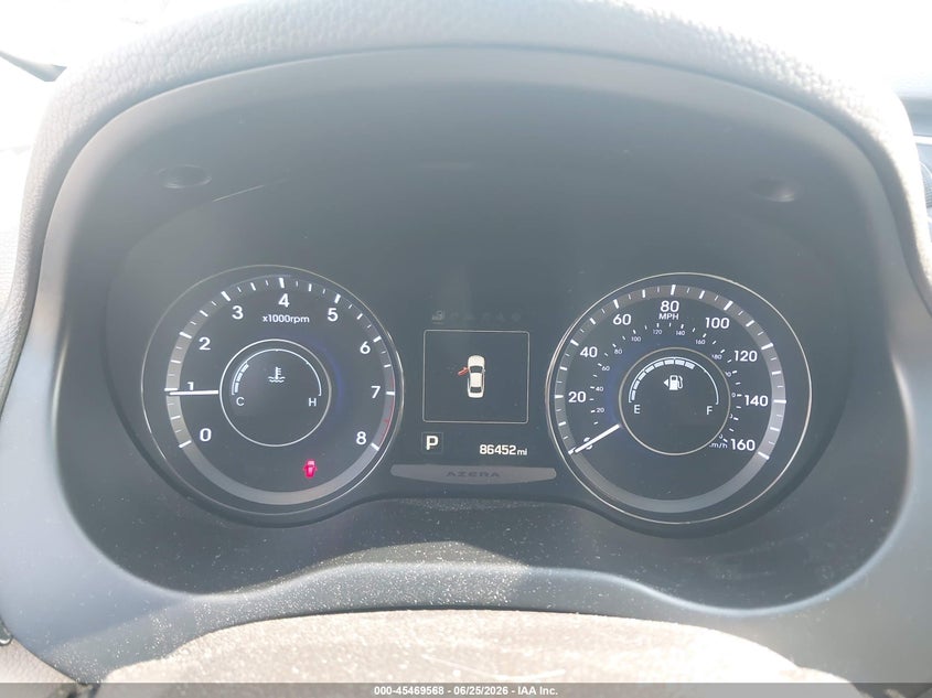 2015 Hyundai Azera VIN KMHFH4JG3FA432778 IAAI salvage auction — FRONT END, Salvage Title, sold $2,600 on 2026-07-16 (photo 7)