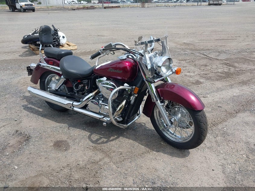 2004 Honda Vt750 VIN JH2RC50034K012656 IAAI salvage auction — FRONT END, Clear (Virginia), sold $325 on 2026-07-22 (photo 1)