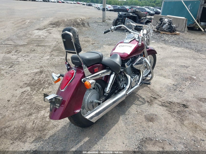 2004 Honda Vt750 VIN JH2RC50034K012656 IAAI salvage auction — FRONT END, Clear (Virginia), sold $325 on 2026-07-22 (photo 4)