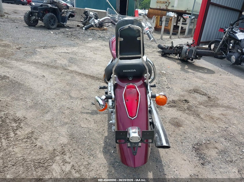 2004 Honda Vt750 VIN JH2RC50034K012656 IAAI salvage auction — FRONT END, Clear (Virginia), sold $325 on 2026-07-22 (photo 6)