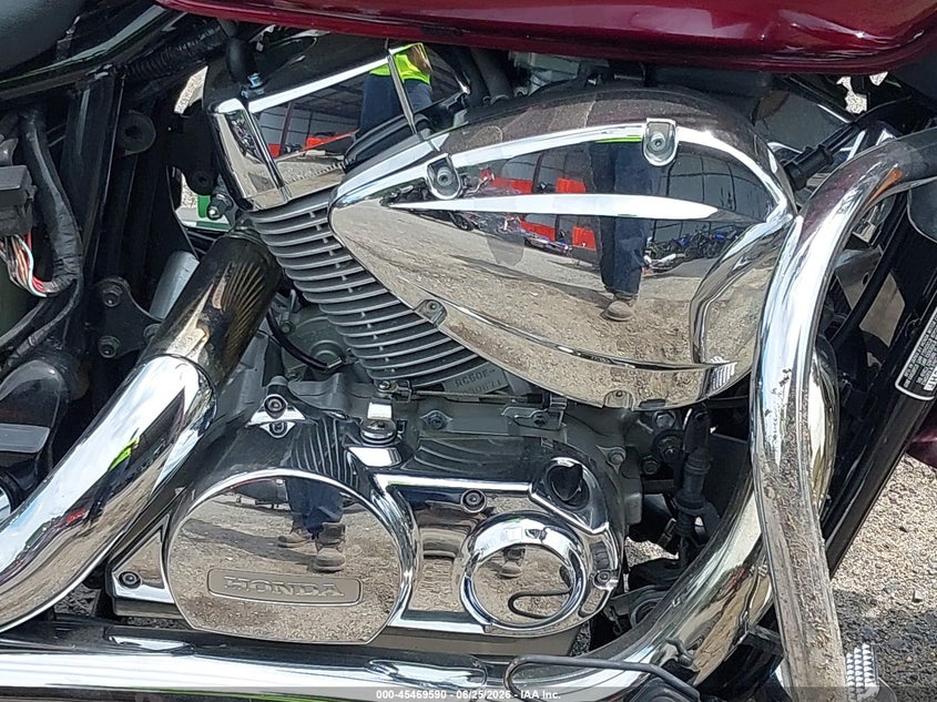 2004 Honda Vt750 VIN JH2RC50034K012656 IAAI salvage auction — FRONT END, Clear (Virginia), sold $325 on 2026-07-22 (photo 8)