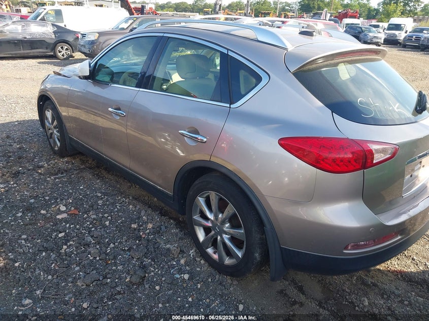 2010 Infiniti Ex35 VIN JN1AJ0HR6AM757616 IAAI salvage auction — FRONT END, Salvage (Idaho), sold $25 on 2026-07-28 (photo 3)