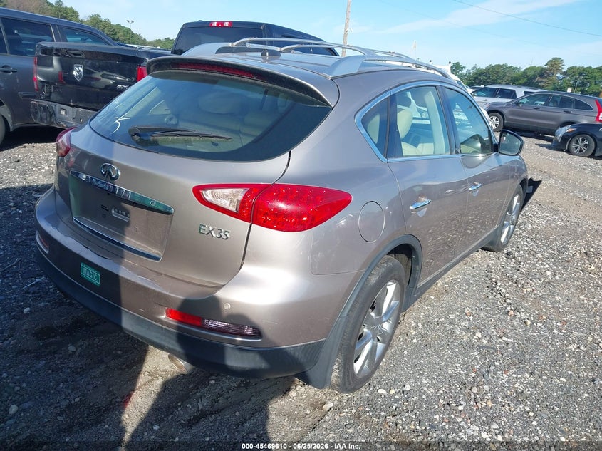 2010 Infiniti Ex35 VIN JN1AJ0HR6AM757616 IAAI salvage auction — FRONT END, Salvage (Idaho), sold $25 on 2026-07-28 (photo 4)