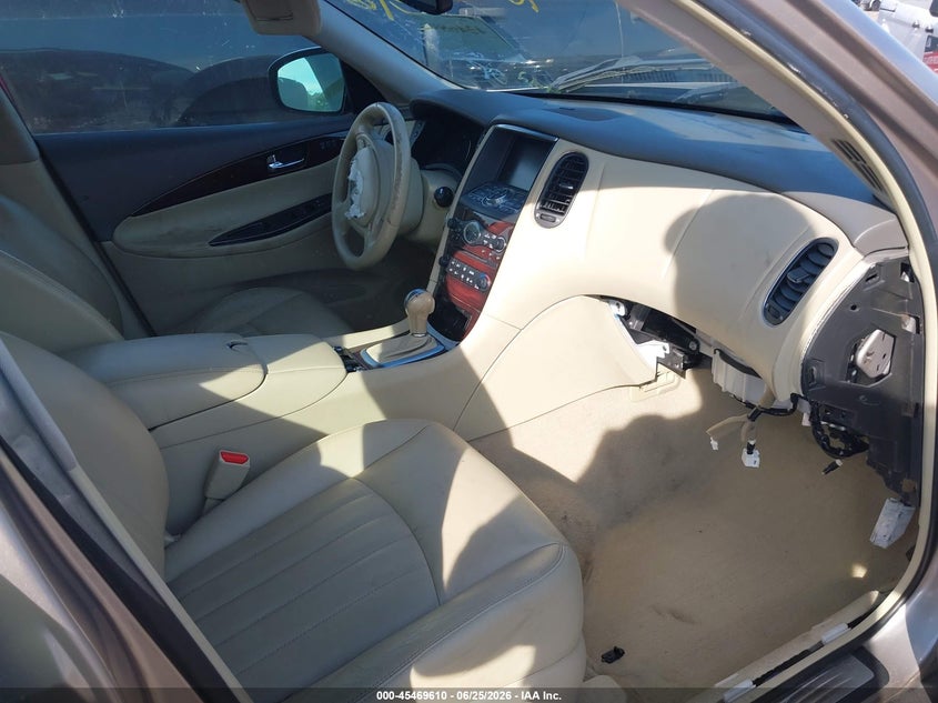 2010 Infiniti Ex35 VIN JN1AJ0HR6AM757616 IAAI salvage auction — FRONT END, Salvage (Idaho), sold $25 on 2026-07-28 (photo 5)