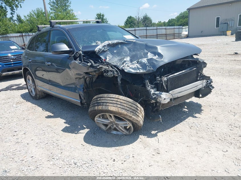 2017 Audi Q5 VIN WA1L2AFP0HA041021 IAAI salvage auction — FRONT END, Salvage (Ohio), sold $800 on 2026-07-22 (photo 1)