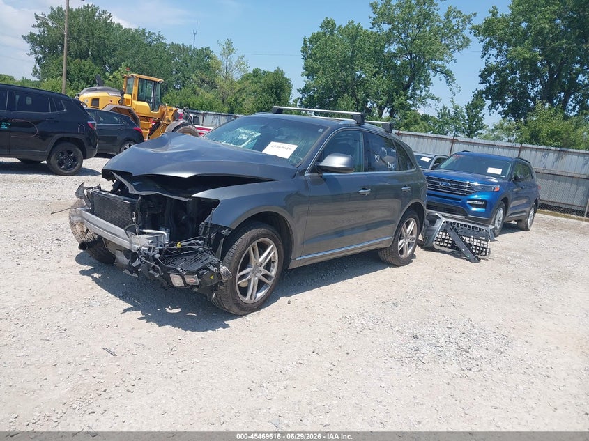 2017 Audi Q5 VIN WA1L2AFP0HA041021 IAAI salvage auction — FRONT END, Salvage (Ohio), sold $800 on 2026-07-22 (photo 2)