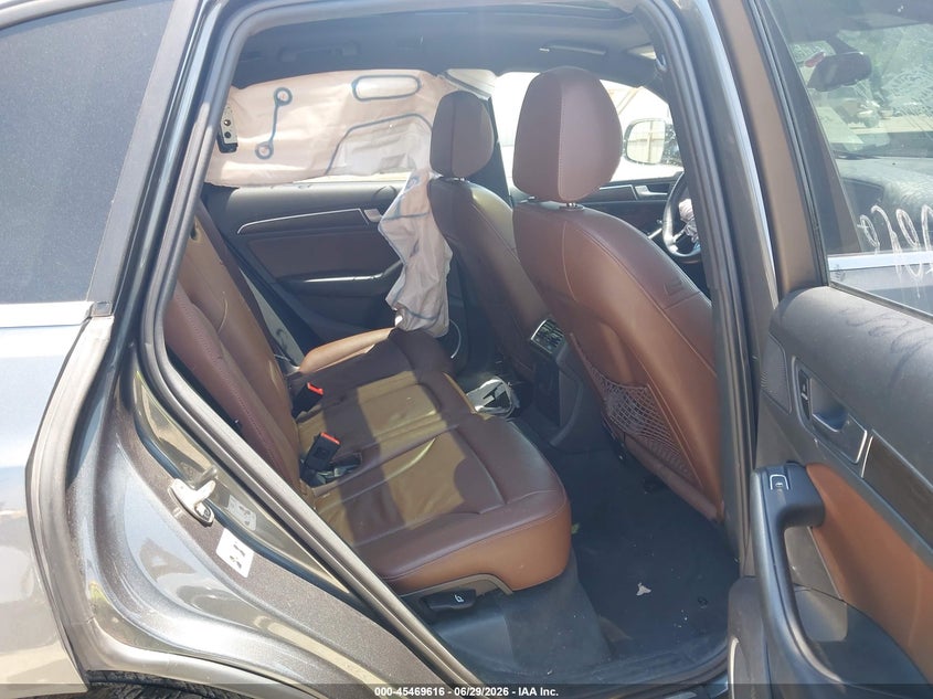 2017 Audi Q5 VIN WA1L2AFP0HA041021 IAAI salvage auction — FRONT END, Salvage (Ohio), sold $800 on 2026-07-22 (photo 8)