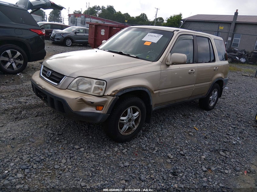 2001 Honda Cr-v VIN JHLRD18761C054022 IAAI salvage auction — NORMAL WEAR, Original (West Virginia), sold $100 on 2026-07-29 (photo 2)