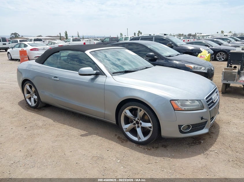 2011 Audi A5 VIN WAUJFAFH6BN009908 IAAI salvage auction — NORMAL WEAR, Salvage Title - Dealer (California), sold $375 on 2026-07-29 (photo 1)