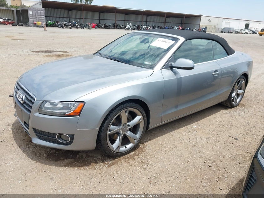 2011 Audi A5 VIN WAUJFAFH6BN009908 IAAI salvage auction — NORMAL WEAR, Salvage Title - Dealer (California), sold $375 on 2026-07-29 (photo 2)