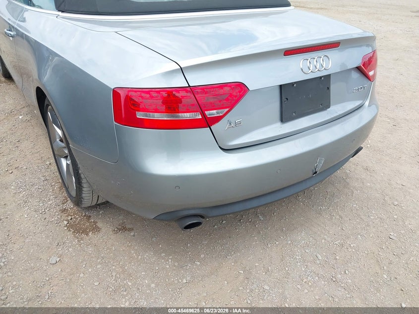 2011 Audi A5 VIN WAUJFAFH6BN009908 IAAI salvage auction — NORMAL WEAR, Salvage Title - Dealer (California), sold $375 on 2026-07-29 (photo 6)