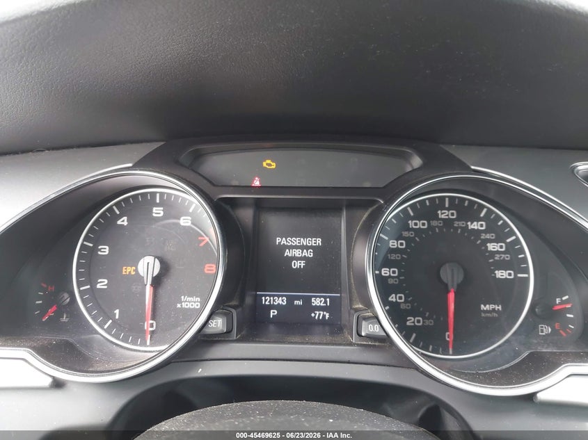 2011 Audi A5 VIN WAUJFAFH6BN009908 IAAI salvage auction — NORMAL WEAR, Salvage Title - Dealer (California), sold $375 on 2026-07-29 (photo 7)