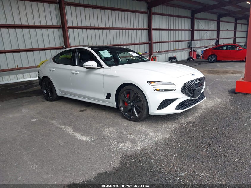 2023 Genesis G70 VIN KMTG54TE3PU130924 — IAAI salvage auction photo