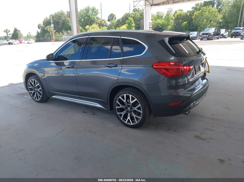 2021 BMW X1 VIN WBXJG7C03M5S26677 IAAI salvage auction — RIGHT REAR, Salvage Title, sold $5,300 on 2026-07-29 (photo 3)