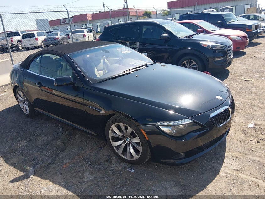 2008 BMW 6 series VIN WBAEB53538CX63996 IAAI salvage auction — RIGHT REAR, Clear (Tennessee), sold $1,500 on 2026-07-30 (photo 1)