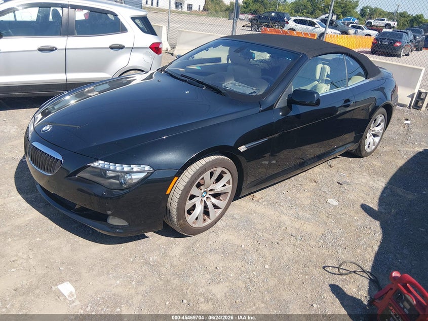2008 BMW 6 series VIN WBAEB53538CX63996 IAAI salvage auction — RIGHT REAR, Clear (Tennessee), sold $1,500 on 2026-07-30 (photo 2)