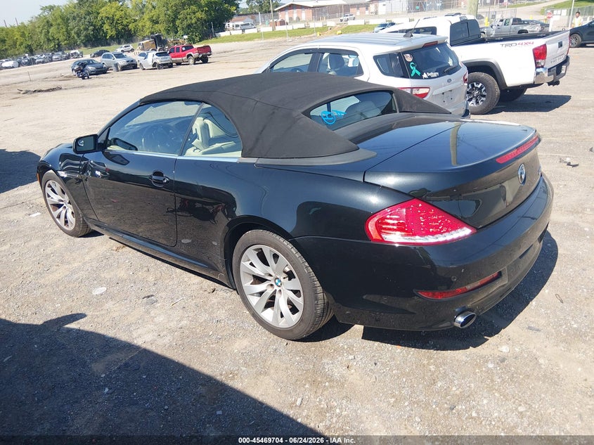 2008 BMW 6 series VIN WBAEB53538CX63996 IAAI salvage auction — RIGHT REAR, Clear (Tennessee), sold $1,500 on 2026-07-30 (photo 3)