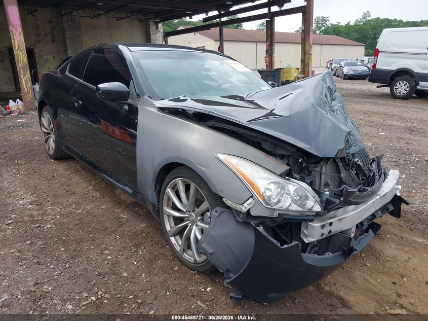 2008 Infiniti G37 VIN JNKCV64E38M122006 IAAI salvage auction — FRONT END, Mv-907A (New York), sold $425 on 2026-07-14 (photo 1)