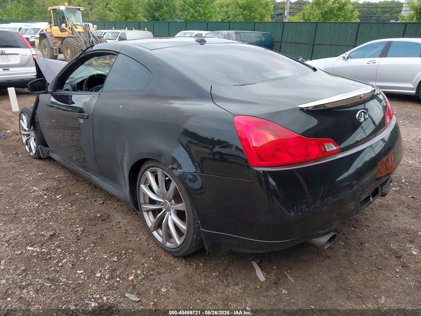 2008 Infiniti G37 VIN JNKCV64E38M122006 IAAI salvage auction — FRONT END, Mv-907A (New York), sold $425 on 2026-07-14 (photo 3)