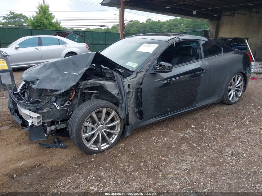 2008 Infiniti G37 VIN JNKCV64E38M122006 IAAI salvage auction — FRONT END, Mv-907A (New York), sold $425 on 2026-07-14 (photo 6)