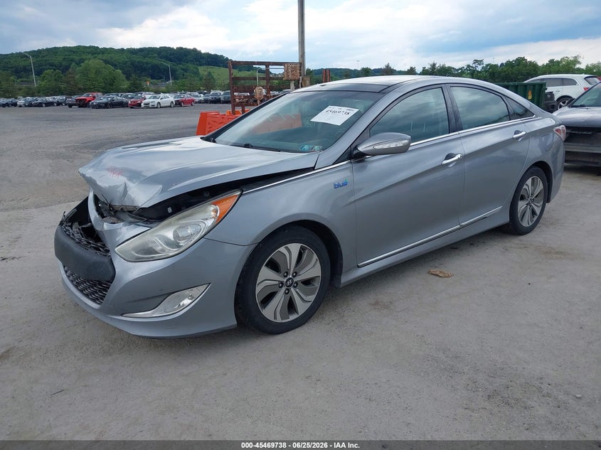 2015 Hyundai Sonata VIN KMHEC4A45FA119067 IAAI salvage auction — FRONT END, Salvage (Pennsylvania), sold $500 on 2026-07-22 (photo 2)