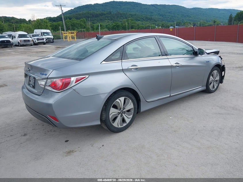 2015 Hyundai Sonata VIN KMHEC4A45FA119067 IAAI salvage auction — FRONT END, Salvage (Pennsylvania), sold $500 on 2026-07-22 (photo 4)