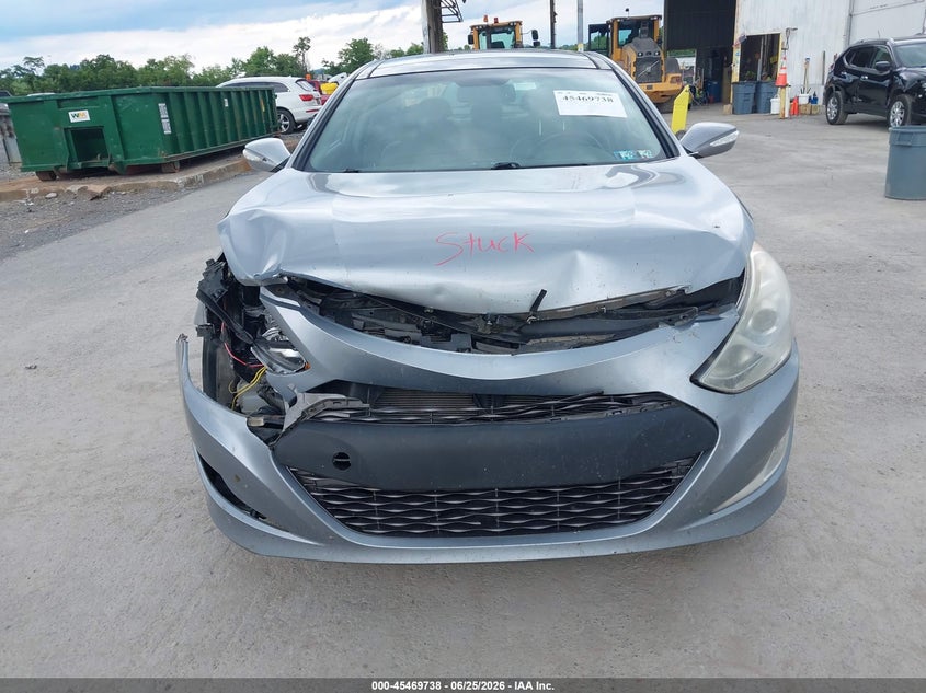 2015 Hyundai Sonata VIN KMHEC4A45FA119067 IAAI salvage auction — FRONT END, Salvage (Pennsylvania), sold $500 on 2026-07-22 (photo 6)