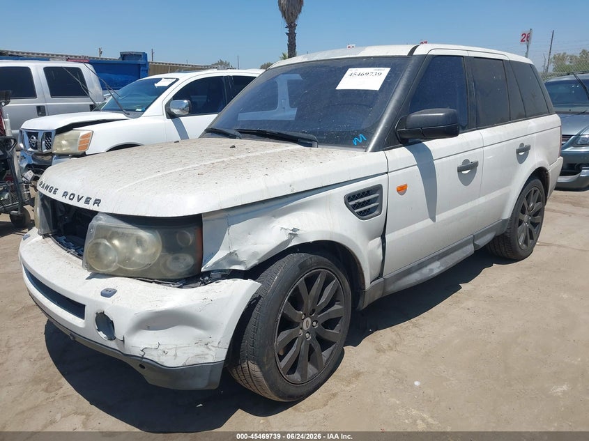 2007 Land rover Range rover sport VIN SALSH23417A987295 IAAI salvage auction — FRONT END, Salvage (California), sold $125 on 2026-07-08 (photo 2)