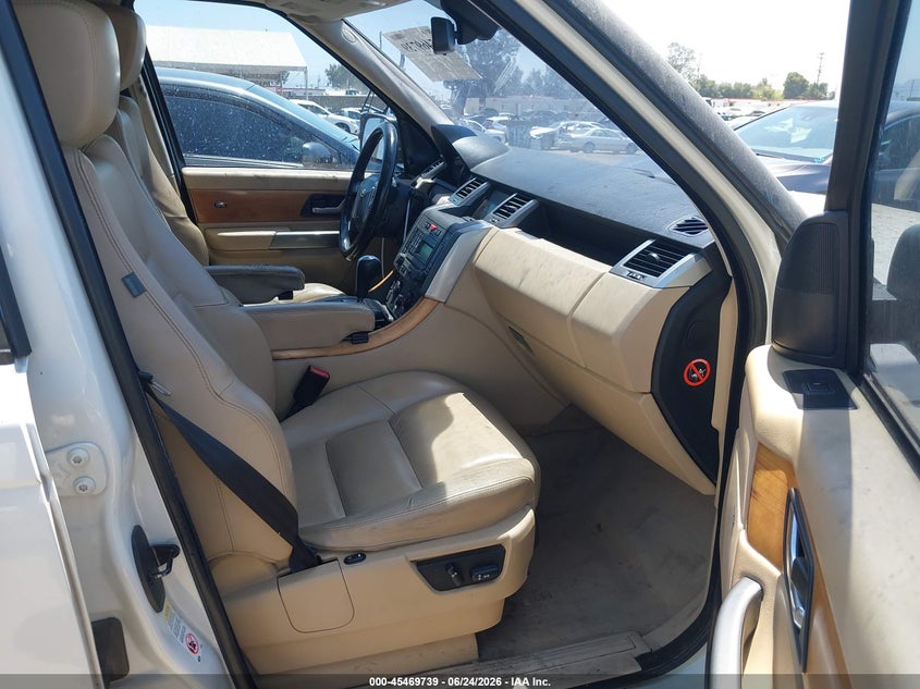 2007 Land rover Range rover sport VIN SALSH23417A987295 IAAI salvage auction — FRONT END, Salvage (California), sold $125 on 2026-07-08 (photo 5)