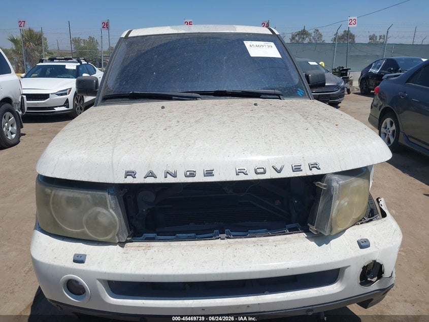 2007 Land rover Range rover sport VIN SALSH23417A987295 IAAI salvage auction — FRONT END, Salvage (California), sold $125 on 2026-07-08 (photo 6)