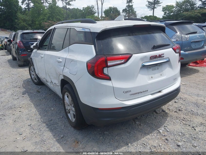 2022 Gmc Terrain VIN 3GKALMEV4NL274369 IAAI salvage auction — FRONT END, Salvage (Georgia), sold $4,000 on 2026-08-22 (photo 3)