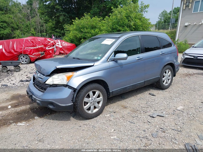 2007 Honda Cr-v VIN JHLRE48797C078970 IAAI salvage auction — FRONT END, Salvage (Pennsylvania), sold $1,450 on 2026-07-21 (photo 2)