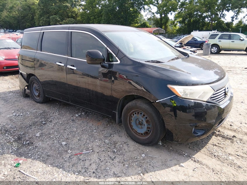 2014 Nissan Quest VIN JN8AE2KP6E9104091 IAAI salvage auction — TRANSMISSION, Clear (Georgia), sold $275 on 2026-07-10 (photo 1)