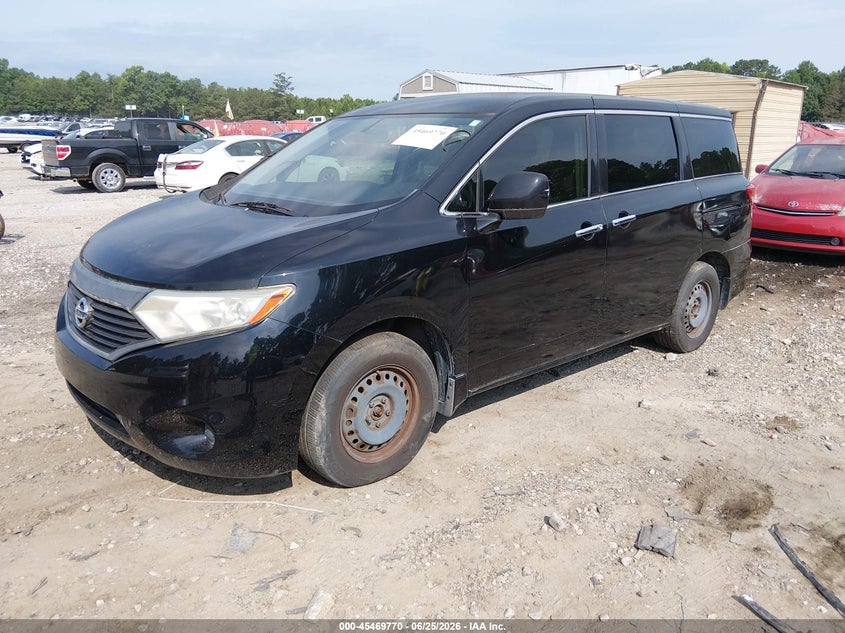 2014 Nissan Quest VIN JN8AE2KP6E9104091 IAAI salvage auction — TRANSMISSION, Clear (Georgia), sold $275 on 2026-07-10 (photo 2)