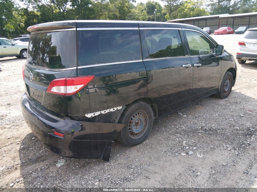 2014 Nissan Quest VIN JN8AE2KP6E9104091 IAAI salvage auction — TRANSMISSION, Clear (Georgia), sold $275 on 2026-07-10 (photo 4)