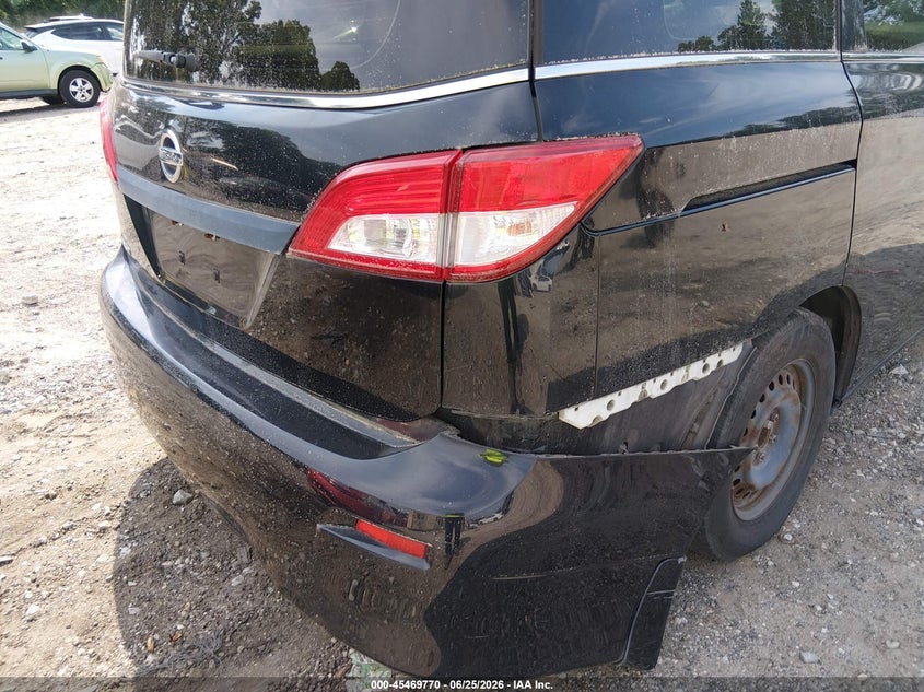 2014 Nissan Quest VIN JN8AE2KP6E9104091 IAAI salvage auction — TRANSMISSION, Clear (Georgia), sold $275 on 2026-07-10 (photo 6)
